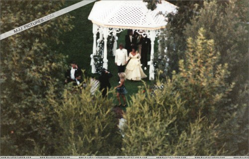 Elizabeth Taylor Wedding at Neverland 1991 (3)