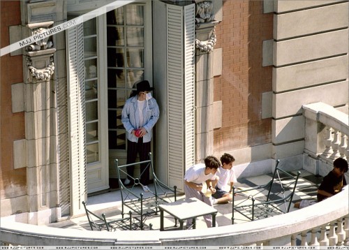 Michael visits Buenos Aires 1993 (4)