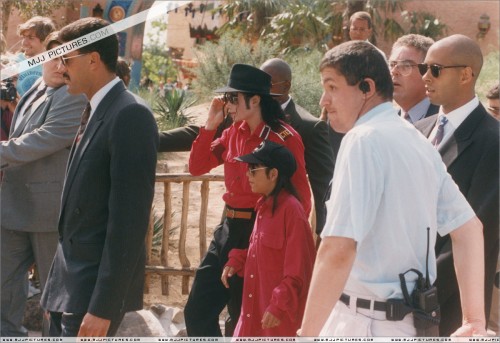 Michael visits Disneyland Paris 1992 (9)