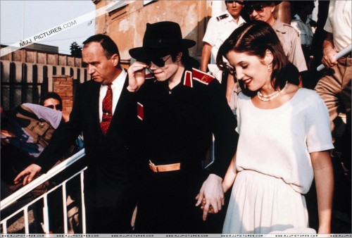 Michael & Lisa Marie visit Budapest 1994 (132)