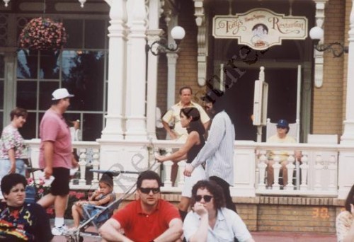 Michael & Lisa Marie visit Disneyworld (Florida) 1994 (3)