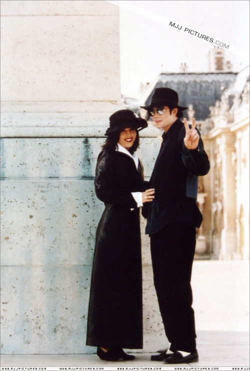 Michael & Lisa Marie visit France 1994 (54)