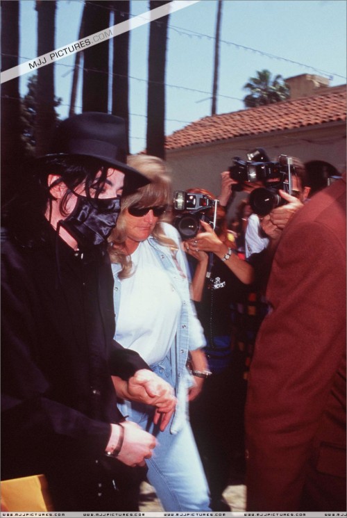 Michael and Debbie attend a performance of Sisterella 1996 (10)