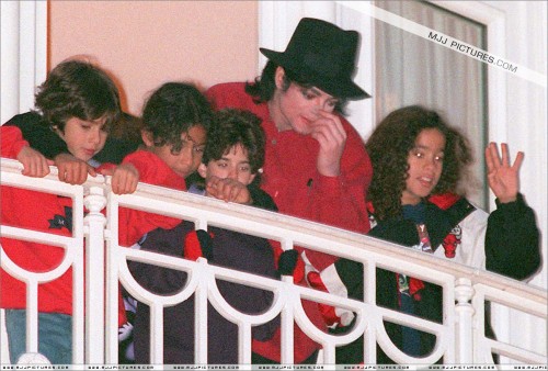 Michael visits Disneyland Paris (December) 1995 (10)