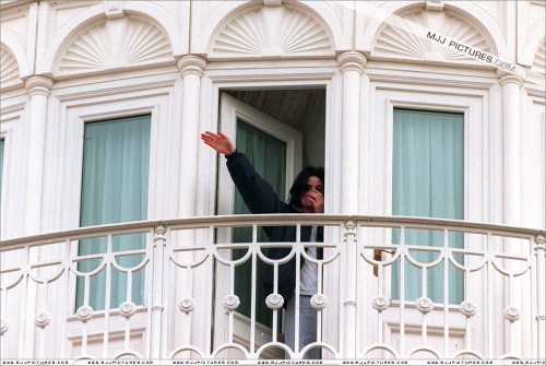 Michael visits Disneyland Paris (February) 1996 (2)