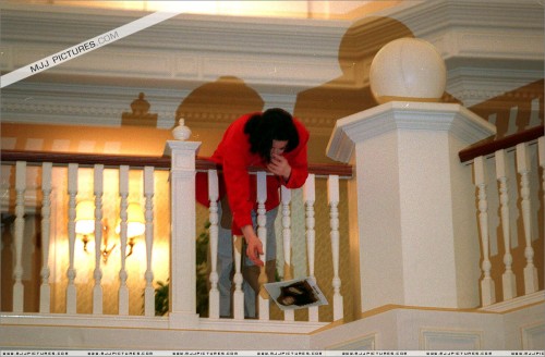 Michael visits Disneyland Paris (February) 1996 (4)