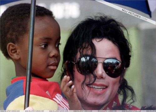 Michael visits South Africa 1996 (2)