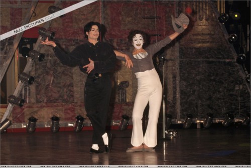 Rehersals for the HBO Special Michael Jackson One Night Only 1995 (14)