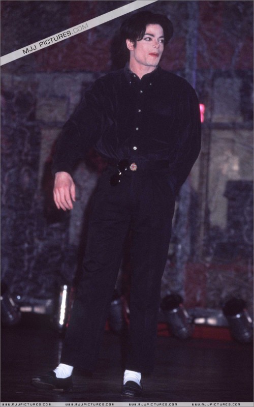 Rehersals for the HBO Special Michael Jackson One Night Only 1995 (40)