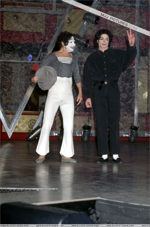 Rehersals for the HBO Special Michael Jackson One Night Only 1995 (45)