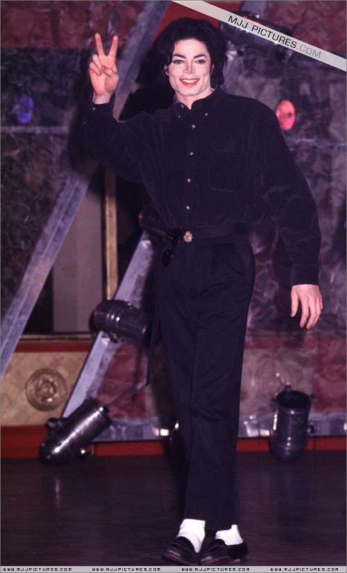 Rehersals for the HBO Special Michael Jackson One Night Only 1995 (49)