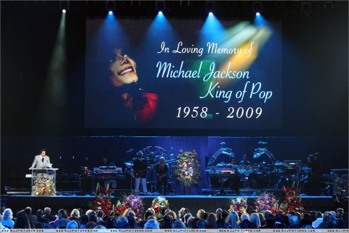 Michael Jackson's Memorial (3)