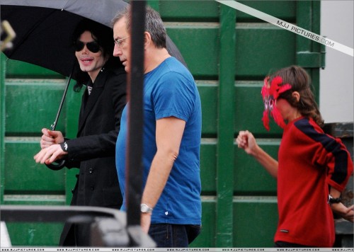 Michael outside a studio (June 3) (24)